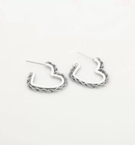 Heart twist Silver